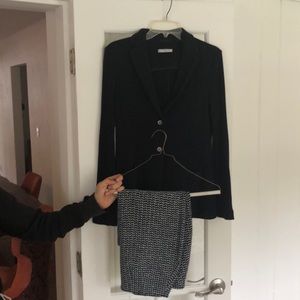 Designer suit and skirt